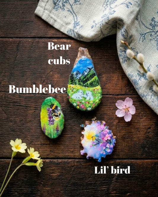 NEW paint to order spring tags (non-portrait)