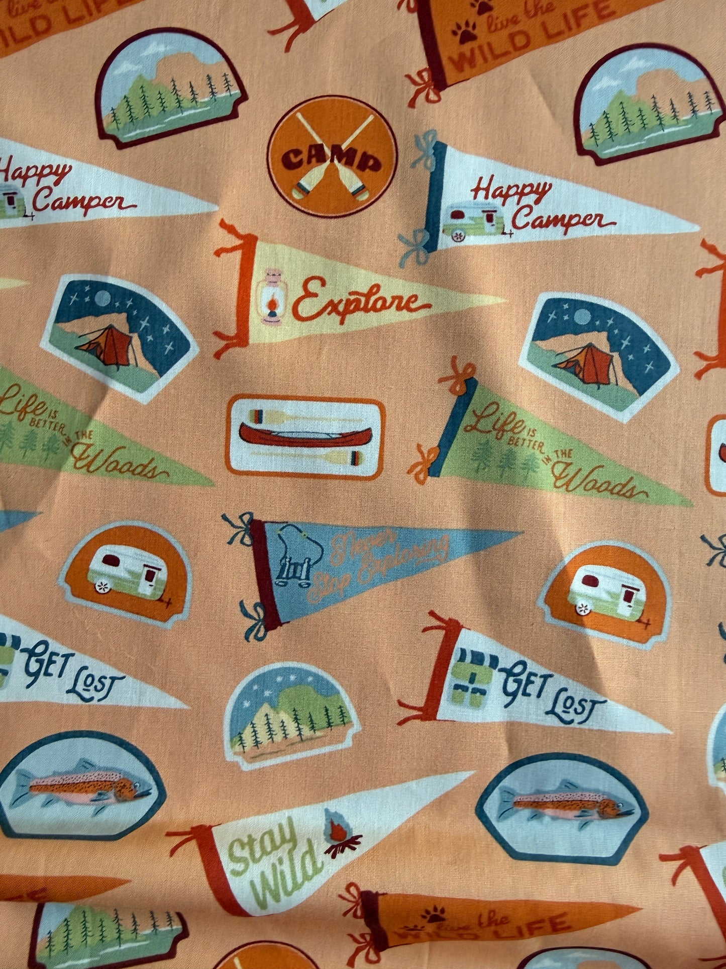 New- Happy Camper Club bandana
