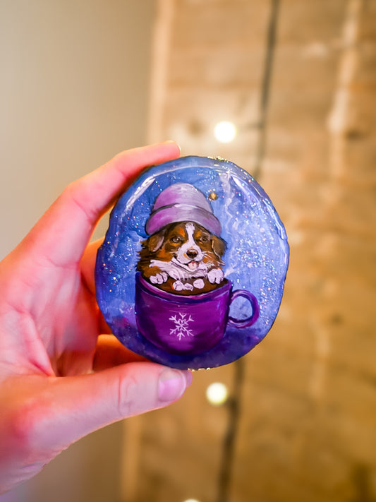 Dog Portrait Ornaments And Wall Pieces (customs available)