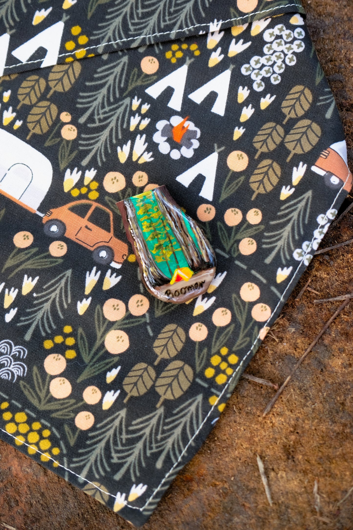 Happy Camper Dog Bandana