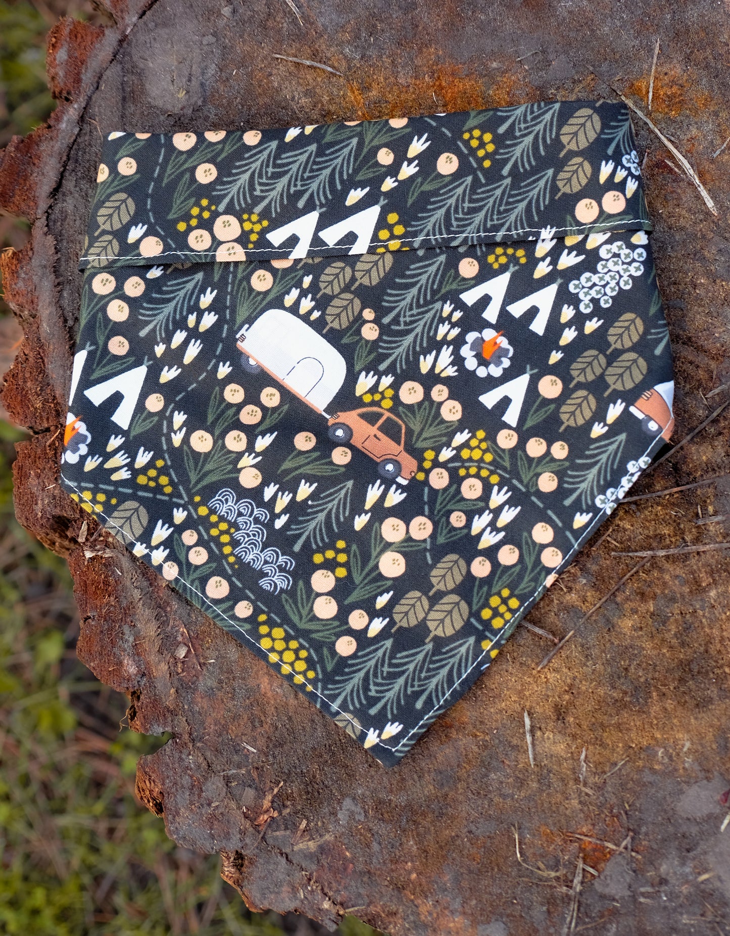 Happy Camper Dog Bandana