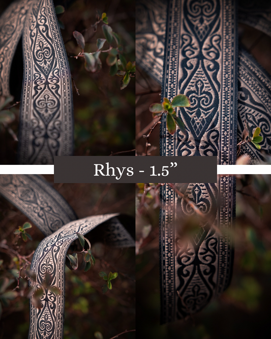 Limited Rhys (1.5”) jacquard collar