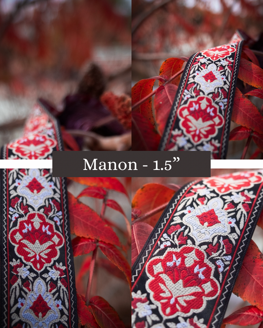 Limited Manon (1.5”) jacquard collar