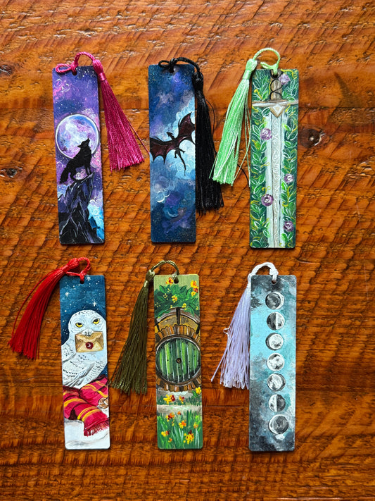 Hand-painted Bookmarks