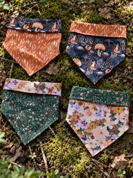 Once Upon a Forest double-sided bandana